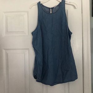 Denim top
